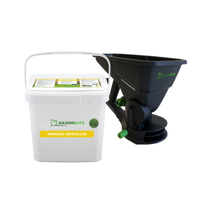 GAZONBLITZ - ENGRAIS CRISTALLIN D`ÉTÉ KIT