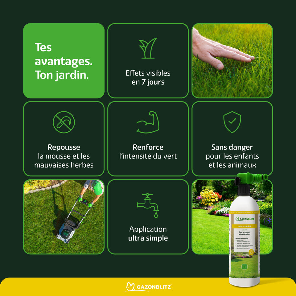 GAZONBLITZ™ - KIT DE SAUVETAGE ETE