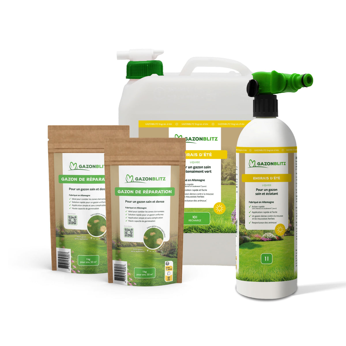 GAZONBLITZ™ - KIT DE SAUVETAGE D´ÉTÉ