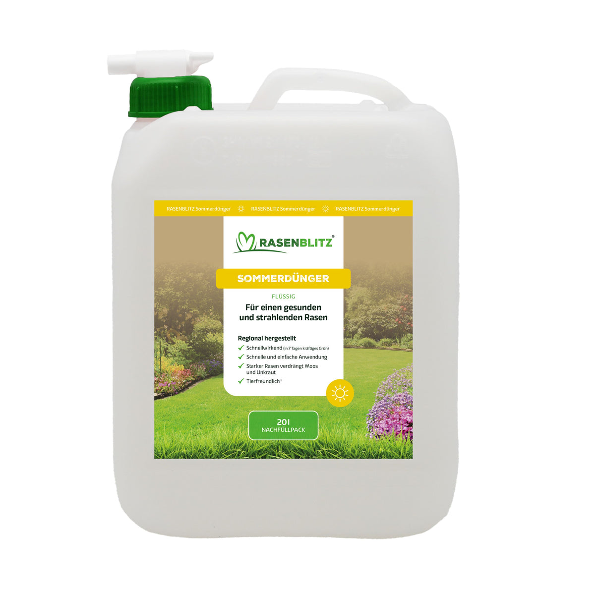 GAZONBLITZ™ - RECHARGE D'ENGRAIS D´ETE LIQUIDE