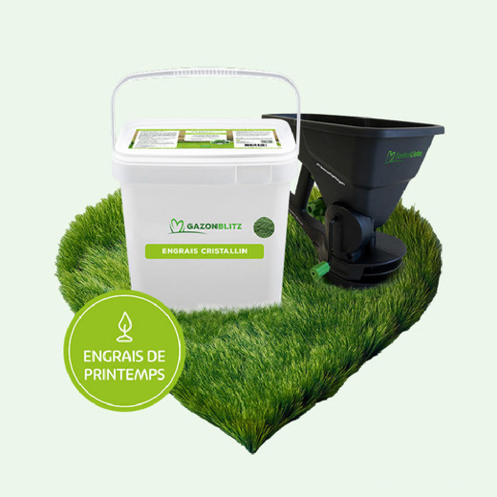Kit de printemps d'engrais cristallin GAZONBLITZ™ 