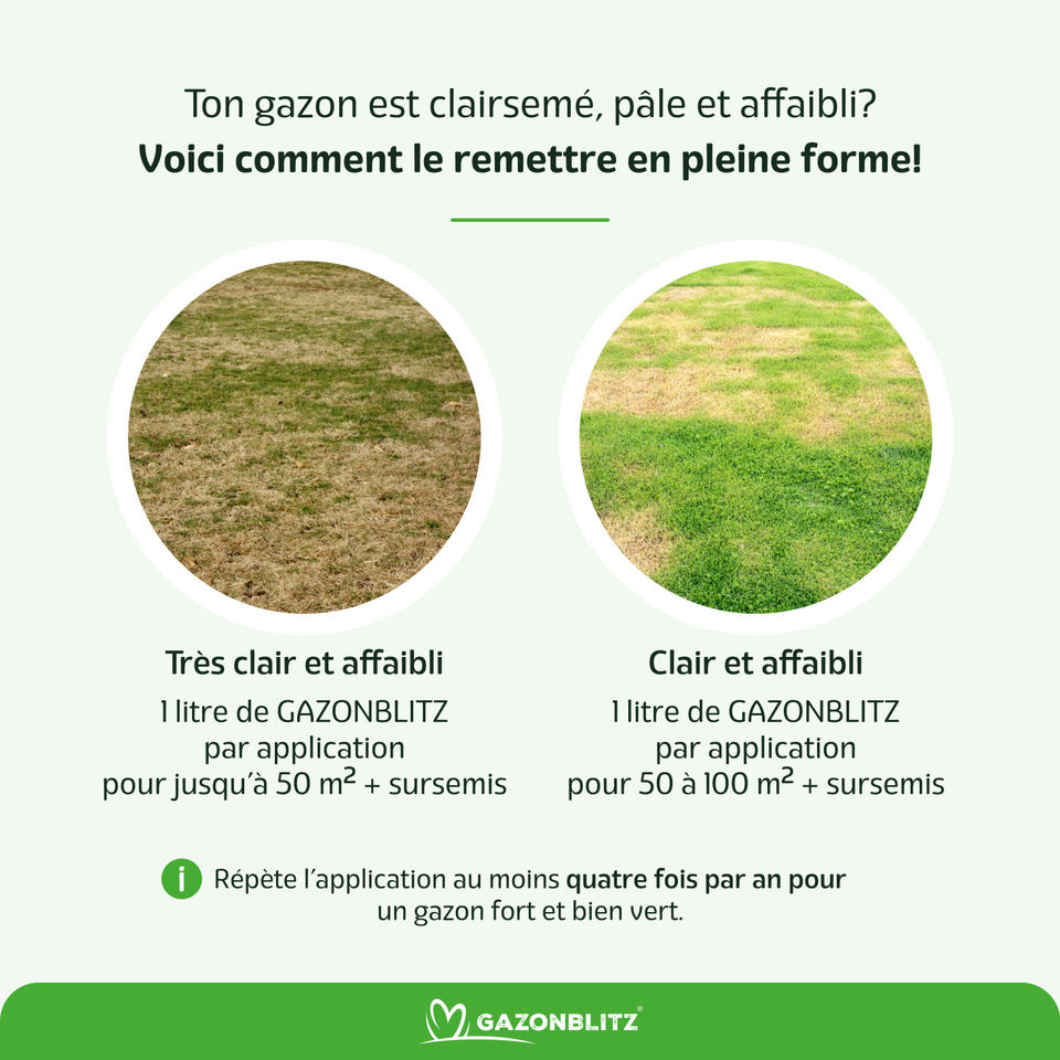 GAZONBLITZ™ - KIT DE SAUVETAGE ETE