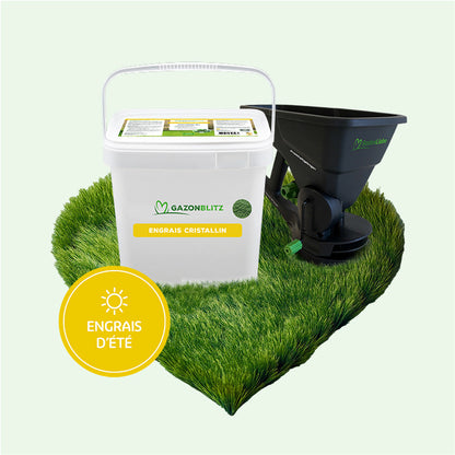 GAZONBLITZ - ENGRAIS CRISTALLIN D`ÉTÉ KIT