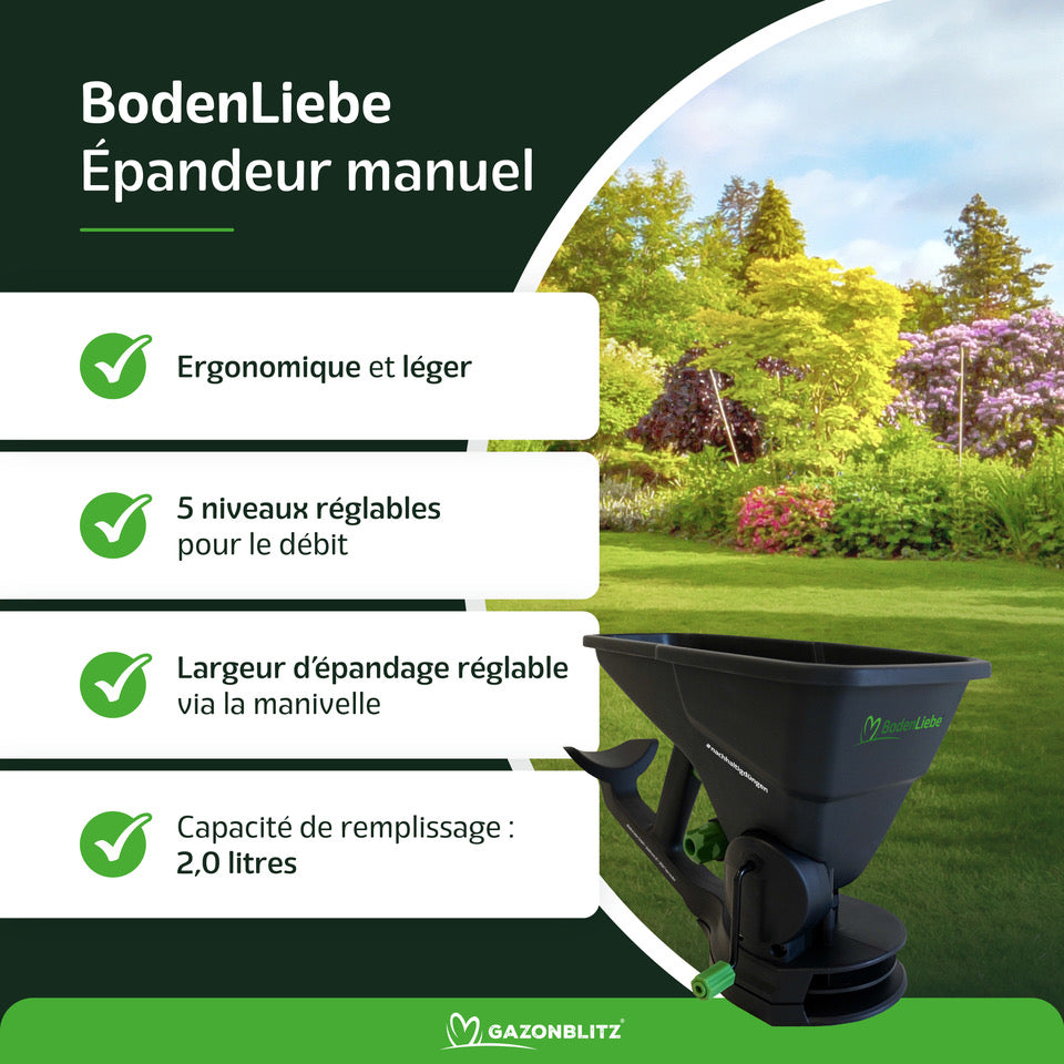 Kit de printemps d'engrais cristallin GAZONBLITZ™ 