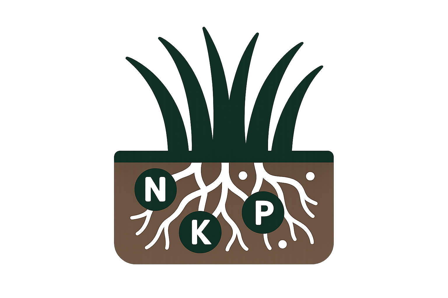 Speicherung von Nährstoffen im Rasen